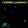 COSMOS J100040.78+023626.0