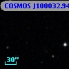 COSMOS J100032.94+023631.9