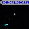 COSMOS J100027.69+023602.2