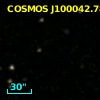 COSMOS J100042.78+023610.7
