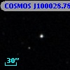 COSMOS J100028.78+023607.6