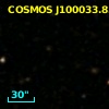 COSMOS J100033.85+023602.8