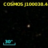 COSMOS J100038.44+023601.8
