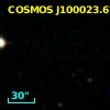 COSMOS J100023.67+023549.5