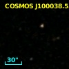 COSMOS J100038.55+023541.6
