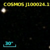 COSMOS J100024.19+023527.9