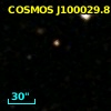 COSMOS J100029.81+023518.7