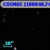 COSMOS J100040.74+023515.6