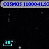 COSMOS J100041.92+023514.7