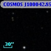 COSMOS J100042.85+023509.0