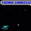 COSMOS J100033.42+023503.2