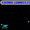 COSMOS J100037.77+023448.1