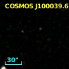 COSMOS J100039.61+023449.2