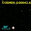 COSMOS J100042.64+023437.0
