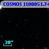 COSMOS J100051.74+023433.0