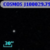 COSMOS J100029.79+023429.7
