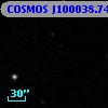 COSMOS J100038.74+023428.5