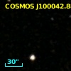 COSMOS J100042.88+023426.5