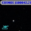COSMOS J100042.27+023420.7