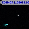 COSMOS J100033.90+023414.4