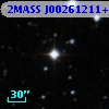 2MASS J00261211+5035288