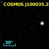 COSMOS J100035.24+023404.1