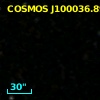 COSMOS J100036.89+023404.3