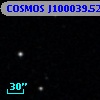 COSMOS J100039.52+023358.9