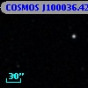 COSMOS J100036.42+023353.6