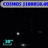 COSMOS J100050.48+023334.0