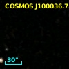 COSMOS J100036.75+023332.5