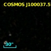 COSMOS J100037.57+023328.5