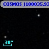 COSMOS J100035.92+023334.8
