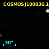 COSMOS J100036.12+023333.8