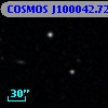 COSMOS J100042.72+023319.3
