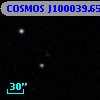 COSMOS J100039.65+023317.5
