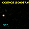 COSMOS J100037.64+023251.6