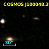 COSMOS J100048.37+023249.4