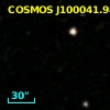 COSMOS J100041.98+023221.9