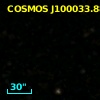 COSMOS J100033.88+023212.9