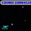 COSMOS J100043.58+023200.7