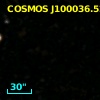 COSMOS J100036.52+023232.5