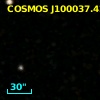COSMOS J100037.42+023149.6