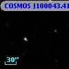 COSMOS J100043.41+023120.2