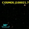 COSMOS J100021.78+023108.0