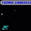 COSMOS J100039.55+023100.5