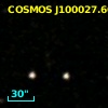 COSMOS J100027.60+023059.2