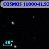 COSMOS J100041.92+023103.0