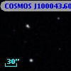 COSMOS J100043.60+023045.6