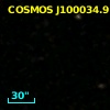 COSMOS J100034.91+023041.1